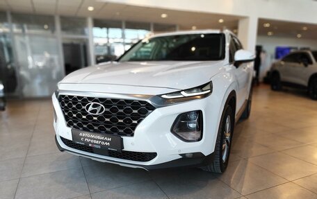 Hyundai Santa Fe III рестайлинг, 2018 год, 3 195 000 рублей, 2 фотография