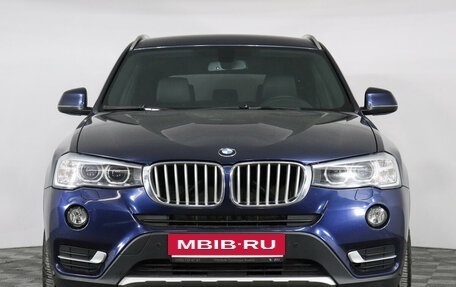 BMW X3, 2016 год, 3 099 000 рублей, 3 фотография