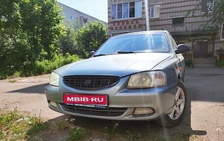 Hyundai Accent II, 2003 год, 250 000 рублей, 1 фотография