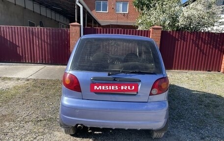 Daewoo Matiz I, 2007 год, 260 000 рублей, 3 фотография