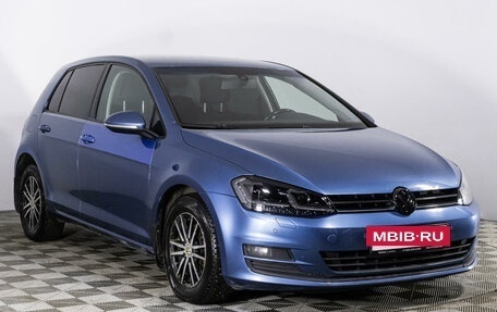 Volkswagen Golf VII, 2014 год, 1 369 789 рублей, 3 фотография