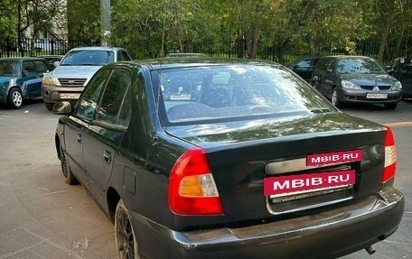 Hyundai Accent II, 2002 год, 290 000 рублей, 4 фотография