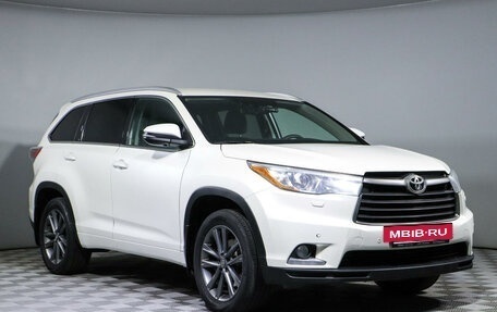 Toyota Highlander III, 2014 год, 3 270 000 рублей, 3 фотография