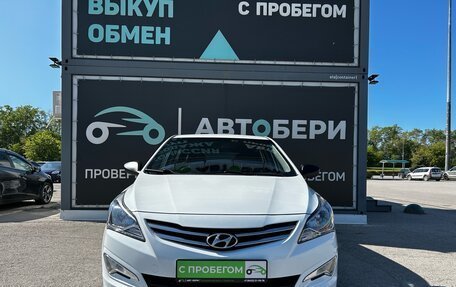 Hyundai Solaris II рестайлинг, 2015 год, 990 000 рублей, 2 фотография