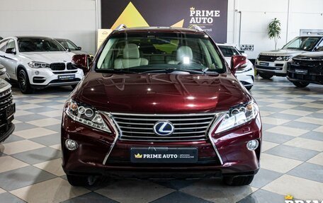 Lexus RX III, 2014 год, 3 359 000 рублей, 2 фотография