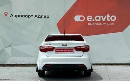 KIA Rio III рестайлинг, 2014 год, 859 000 рублей, 5 фотография