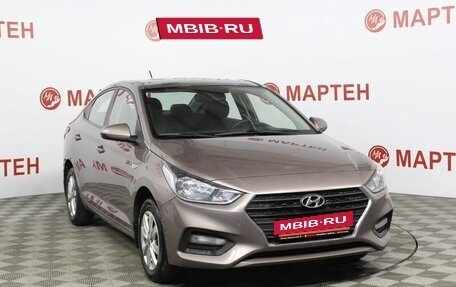 Hyundai Solaris II рестайлинг, 2018 год, 1 565 000 рублей, 3 фотография