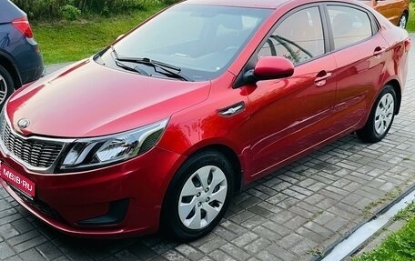 KIA Rio III рестайлинг, 2013 год, 990 000 рублей, 1 фотография