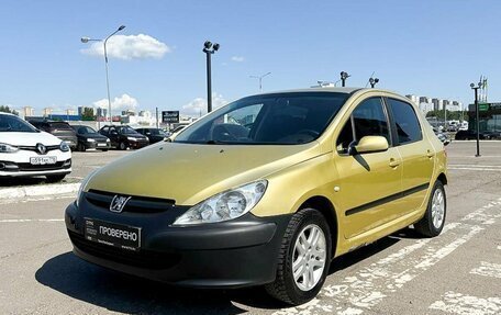 Peugeot 307 I, 2003 год, 241 000 рублей, 19 фотография