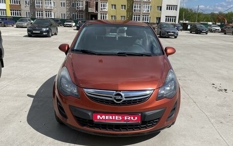 Opel Corsa D, 2013 год, 615 000 рублей, 1 фотография