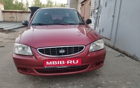 Hyundai Accent II, 2005 год, 350 000 рублей, 1 фотография