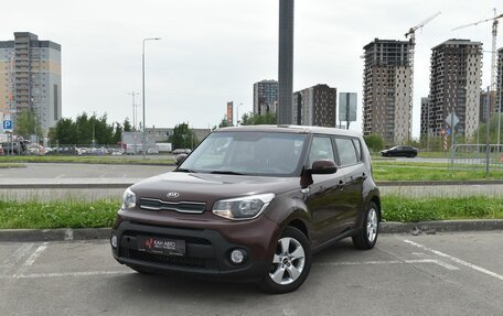 KIA Soul II рестайлинг, 2017 год, 1 489 622 рублей, 1 фотография