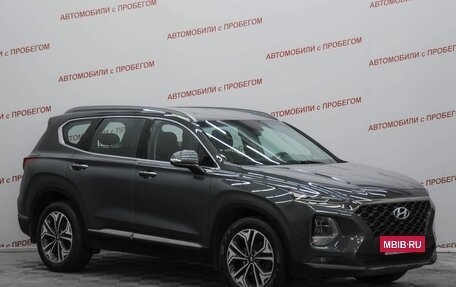 Hyundai Santa Fe IV, 2019 год, 2 595 000 рублей, 3 фотография