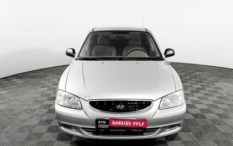 Hyundai Accent II, 2008 год, 376 000 рублей, 2 фотография