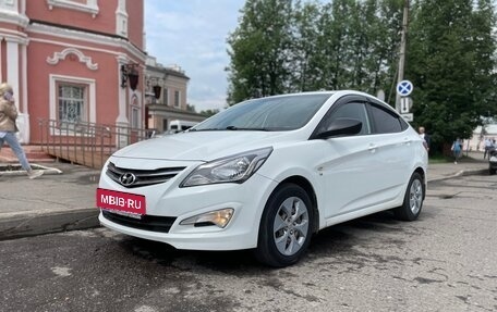 Hyundai Solaris II рестайлинг, 2016 год, 1 210 000 рублей, 1 фотография