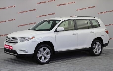 Toyota Highlander III, 2013 год, 1 699 000 рублей, 1 фотография