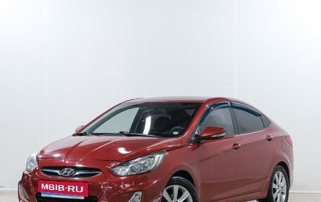 Hyundai Solaris II рестайлинг, 2011 год, 859 000 рублей, 3 фотография