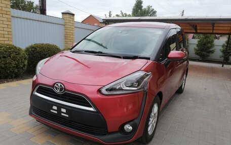 Toyota Sienta II, 2016 год, 1 550 000 рублей, 2 фотография