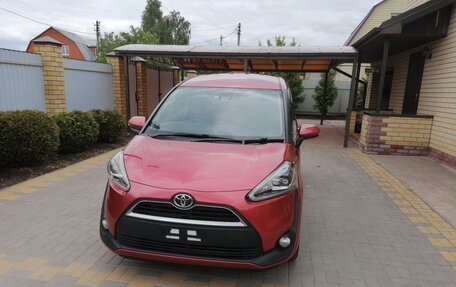 Toyota Sienta II, 2016 год, 1 550 000 рублей, 3 фотография