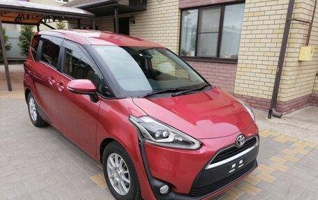 Toyota Sienta II, 2016 год, 1 550 000 рублей, 4 фотография