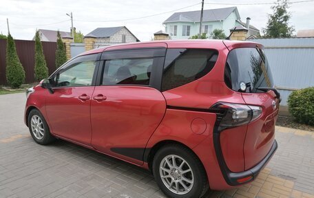 Toyota Sienta II, 2016 год, 1 550 000 рублей, 9 фотография