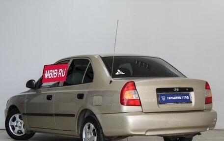 Hyundai Accent II, 2005 год, 459 000 рублей, 6 фотография