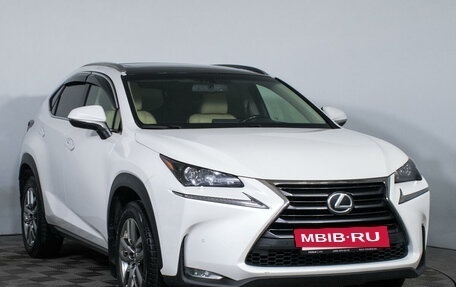 Lexus NX I, 2016 год, 2 874 000 рублей, 3 фотография