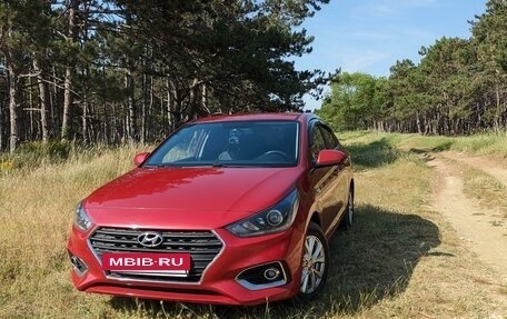 Hyundai Solaris II рестайлинг, 2019 год, 1 487 000 рублей, 4 фотография