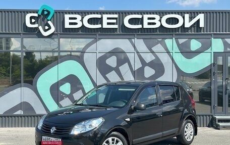 Renault Sandero I, 2011 год, 497 000 рублей, 1 фотография