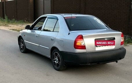 Hyundai Accent II, 2001 год, 270 000 рублей, 6 фотография