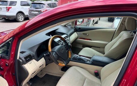 Lexus RX III, 2011 год, 2 199 000 рублей, 10 фотография