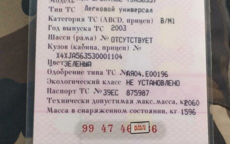 KIA Sportage IV рестайлинг, 2003 год, 350 000 рублей, 5 фотография