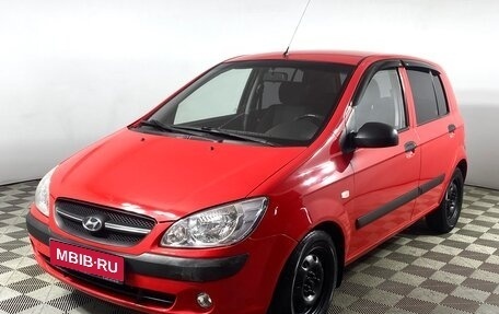 Hyundai Getz I рестайлинг, 2008 год, 596 000 рублей, 1 фотография