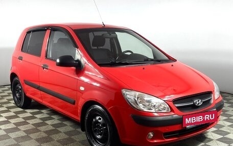 Hyundai Getz I рестайлинг, 2008 год, 596 000 рублей, 3 фотография