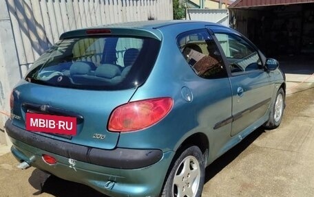 Peugeot 206, 2002 год, 225 000 рублей, 5 фотография