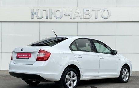 Skoda Rapid I, 2014 год, 1 019 000 рублей, 4 фотография