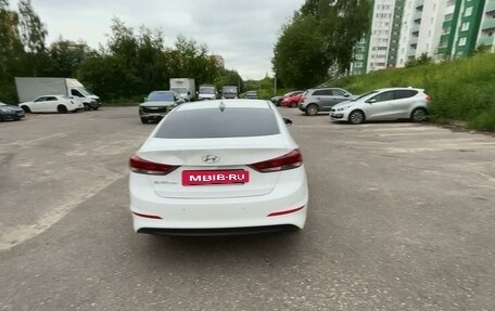 Hyundai Elantra VI рестайлинг, 2017 год, 1 405 000 рублей, 5 фотография