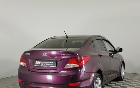 Hyundai Solaris II рестайлинг, 2012 год, 849 000 рублей, 5 фотография