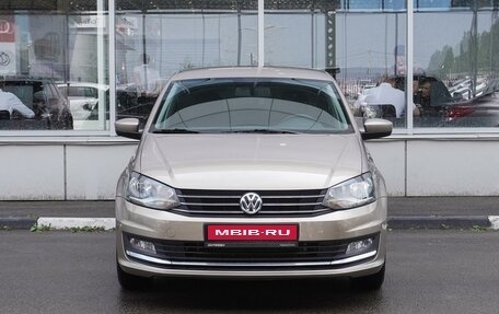 Volkswagen Polo VI (EU Market), 2017 год, 1 419 000 рублей, 3 фотография