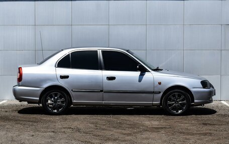 Hyundai Accent II, 2004 год, 559 000 рублей, 5 фотография