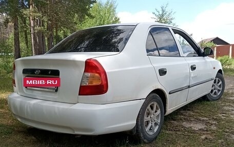 Hyundai Accent II, 2003 год, 290 000 рублей, 6 фотография