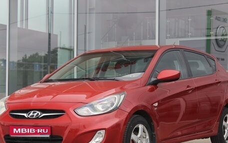 Hyundai Solaris II рестайлинг, 2011 год, 850 000 рублей, 1 фотография