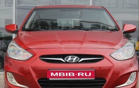 Hyundai Solaris II рестайлинг, 2011 год, 850 000 рублей, 2 фотография