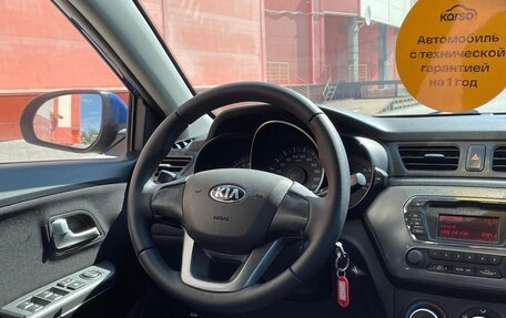 KIA Rio III рестайлинг, 2013 год, 874 000 рублей, 13 фотография