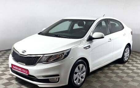 KIA Rio III рестайлинг, 2016 год, 649 000 рублей, 1 фотография