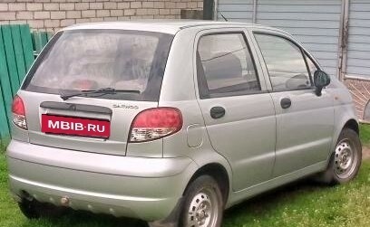 Daewoo Matiz I, 2012 год, 295 000 рублей, 6 фотография