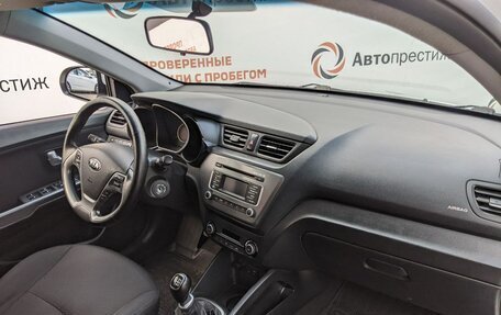 KIA Rio III рестайлинг, 2017 год, 1 235 000 рублей, 21 фотография