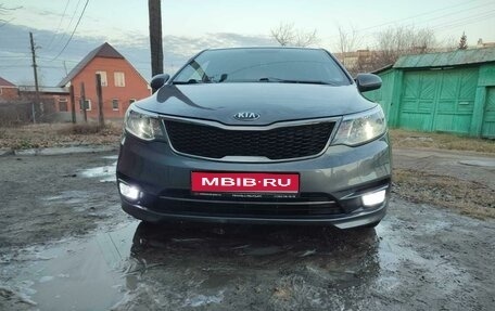 KIA Rio III рестайлинг, 2017 год, 1 450 000 рублей, 1 фотография