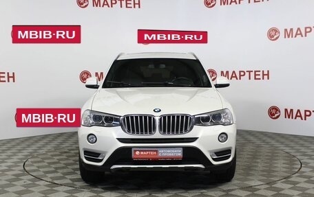 BMW X3, 2016 год, 2 564 000 рублей, 2 фотография