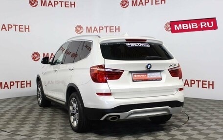 BMW X3, 2016 год, 2 564 000 рублей, 7 фотография